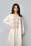 Djallaba beige avec broderie édition limitée