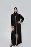 Djallaba zwart met borduursels limited edition